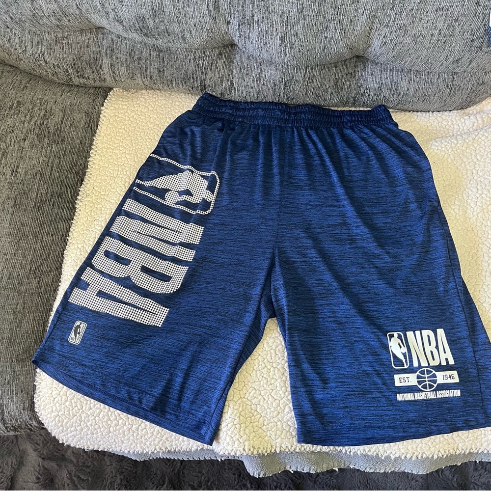 NBA Men's Athletic Shorts in Deep Blue XL
